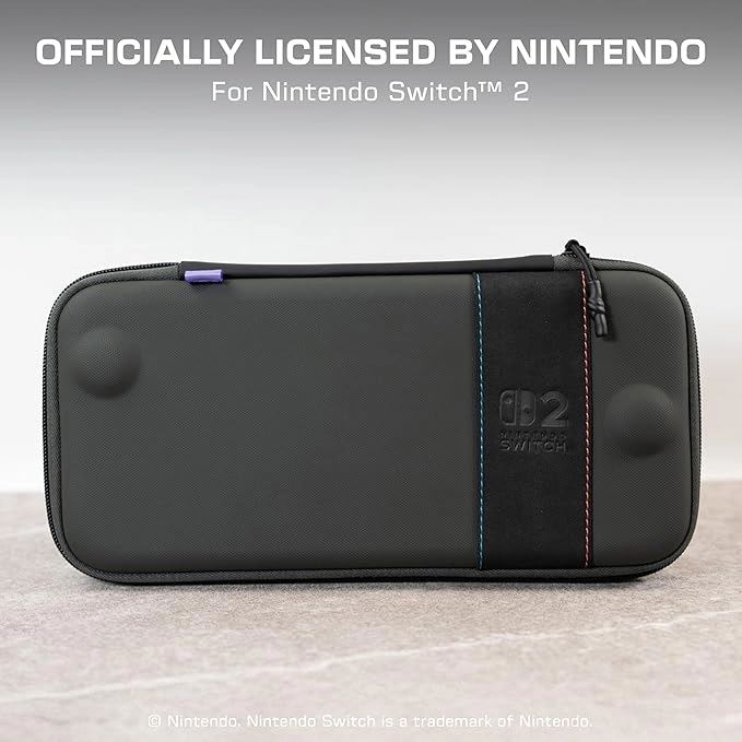 PlayTrek Slim Case - Switch 2 Charcoal Black