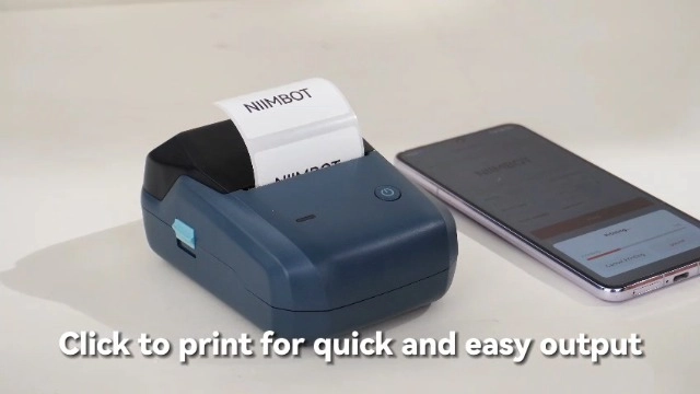 B1 - Label Maker 50*30mm Labels Space Blue