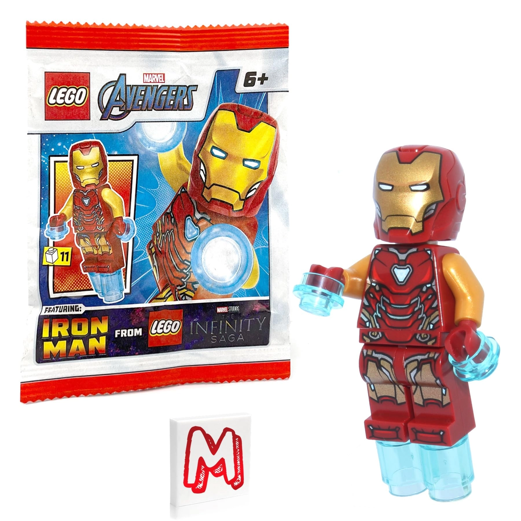 LEGO Marvel Avengers Endgame Minifigure - Iron Man Mark 85 Armor (76131)