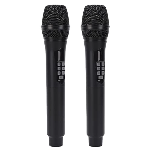 BT 2.4G Wireless Handheld Karaoke Microphone - 2 x Microphone