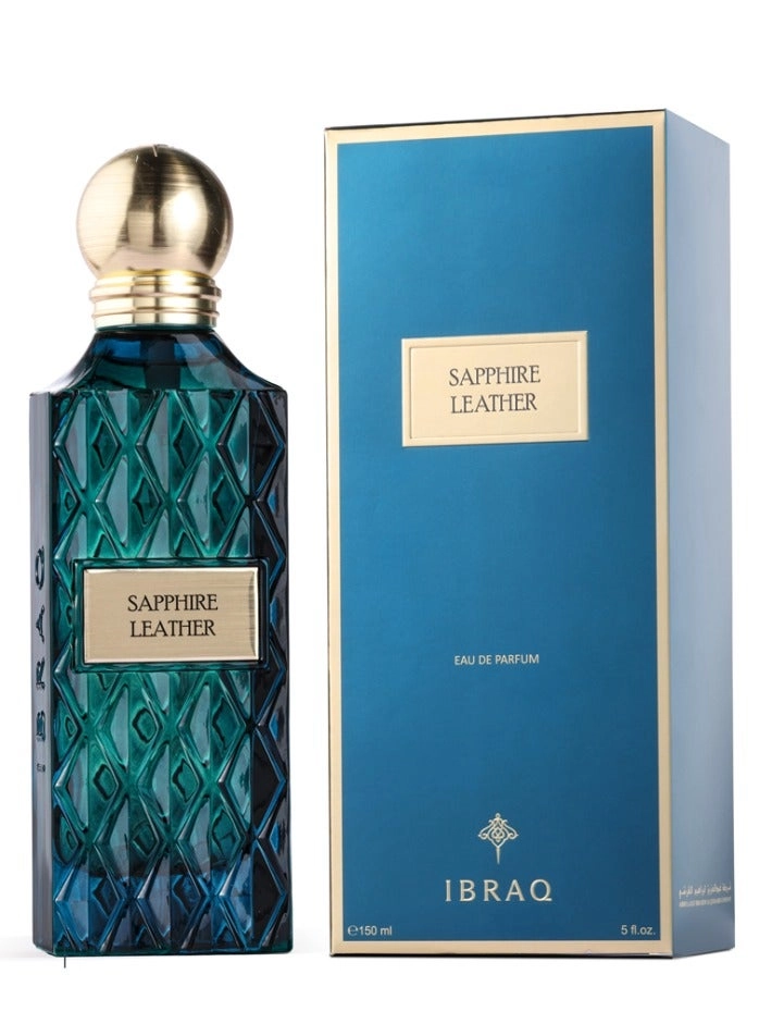 IBRAQ Sapphire Leather Eau de Parfum 150ml