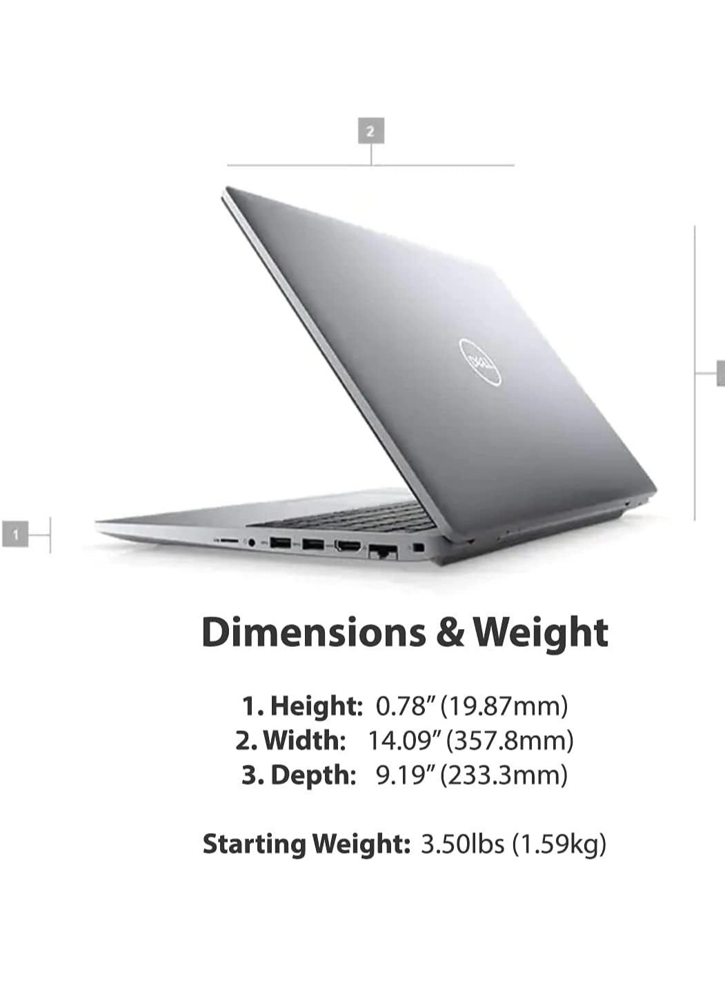 Latitude 5520 - 15.6'' Core i5-1135G7 8GB DDR4 512GB SSD