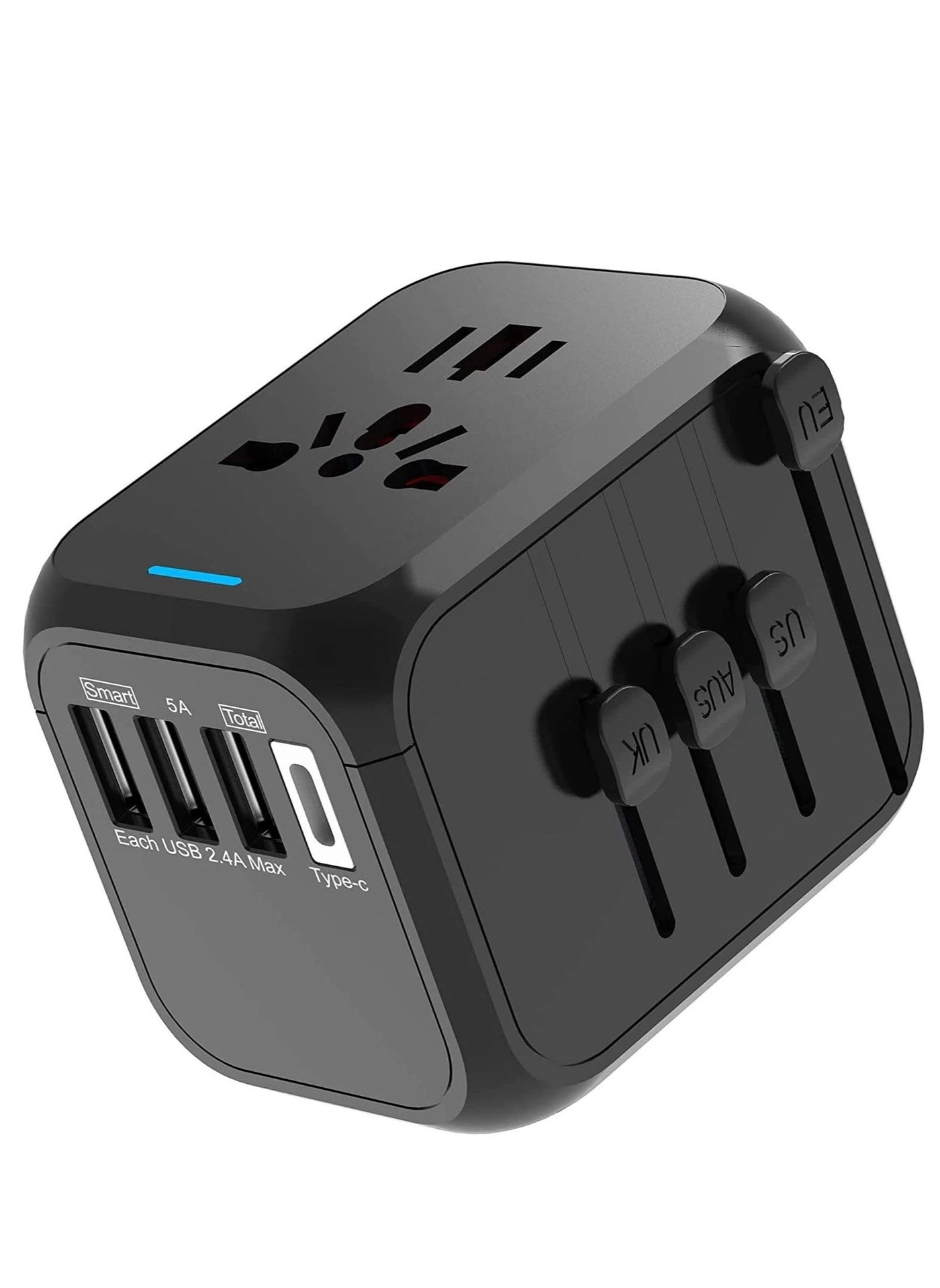 Travel Adapter - British & European Connectors EU AU US 1500W