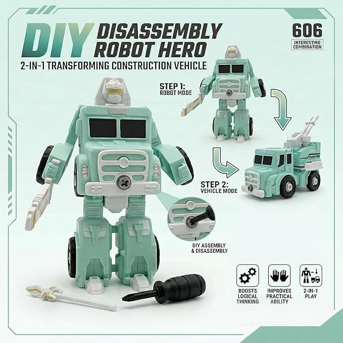 Diy Disassembly Robot Hero 606 - Robots