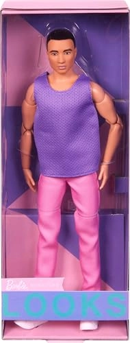 Ken Doll - Black Hair Color Block Outfit Ages 6+
