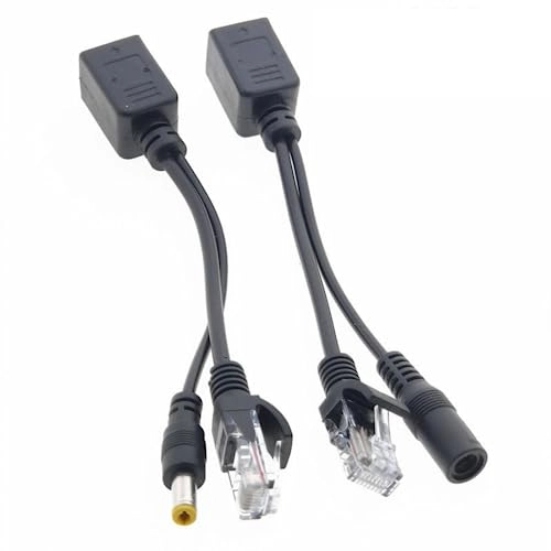 PoE Injector - 12V 1A + PoE Splitter