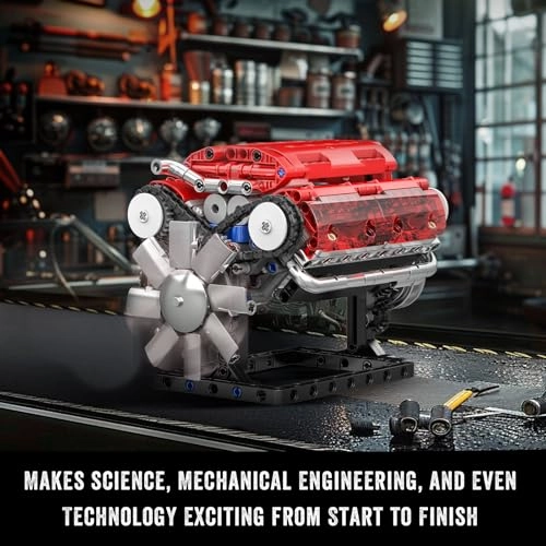 10155 Technik V8 Motor