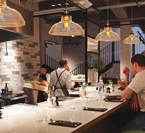 E27 Vintage Style Chandelier - 2 Pack Brass Antique Finish