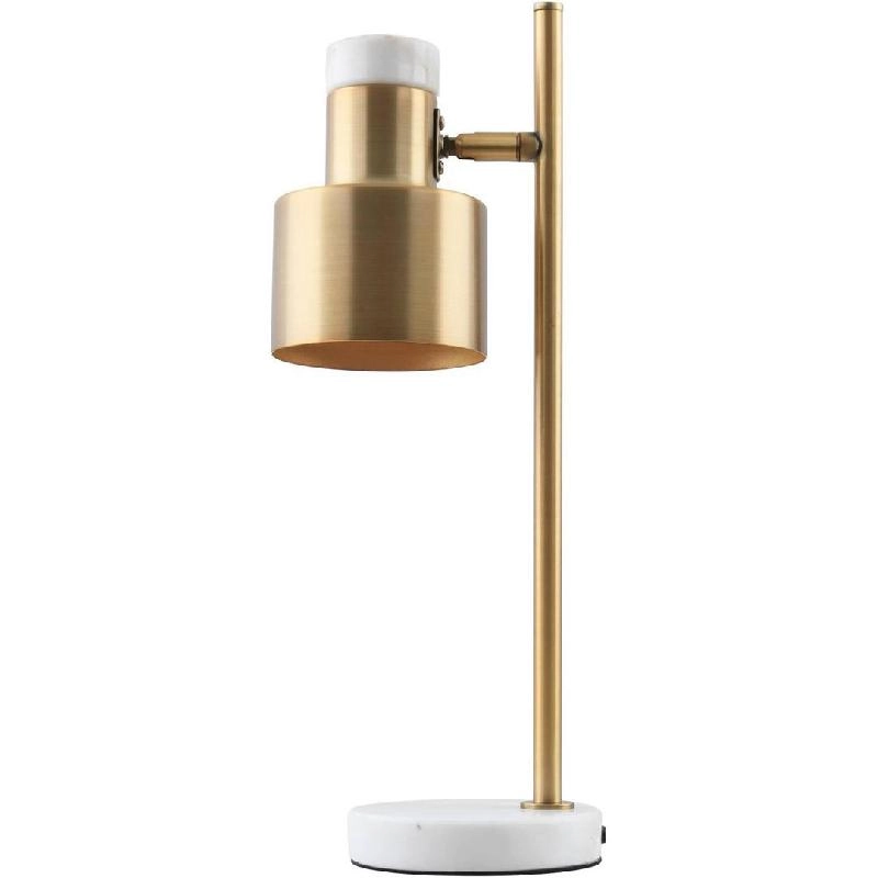 Desk Lamp - E27 Gold/White