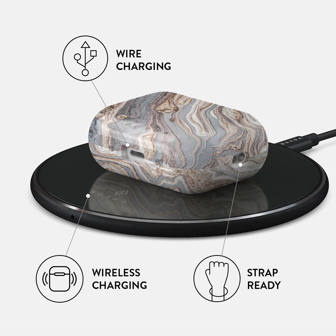 Case for Apple AirPods 3rd Generation - Wireless Charging Shock Absorption