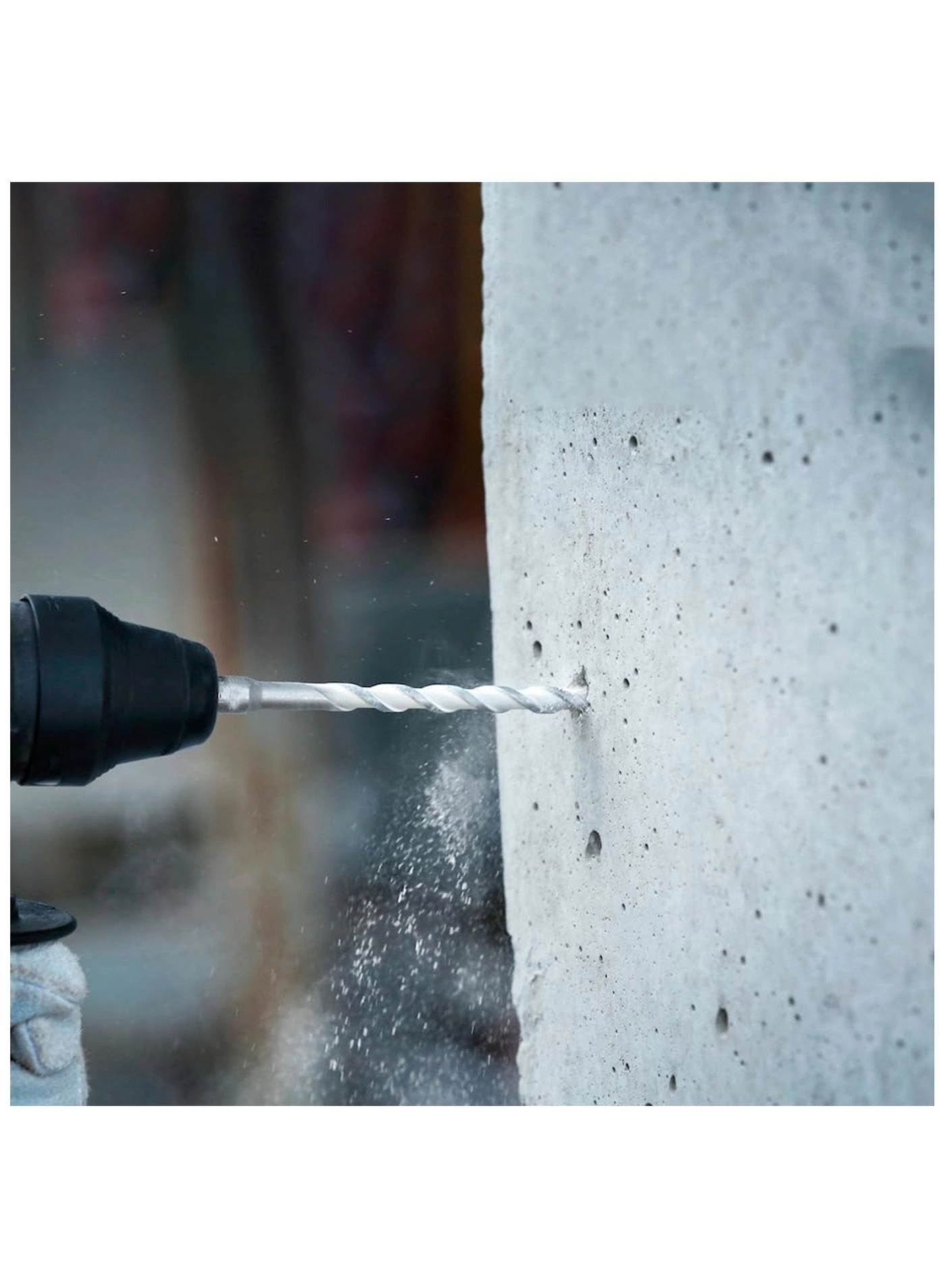 Cross Concrete Hammer Drill Bits - Iron 3pcs