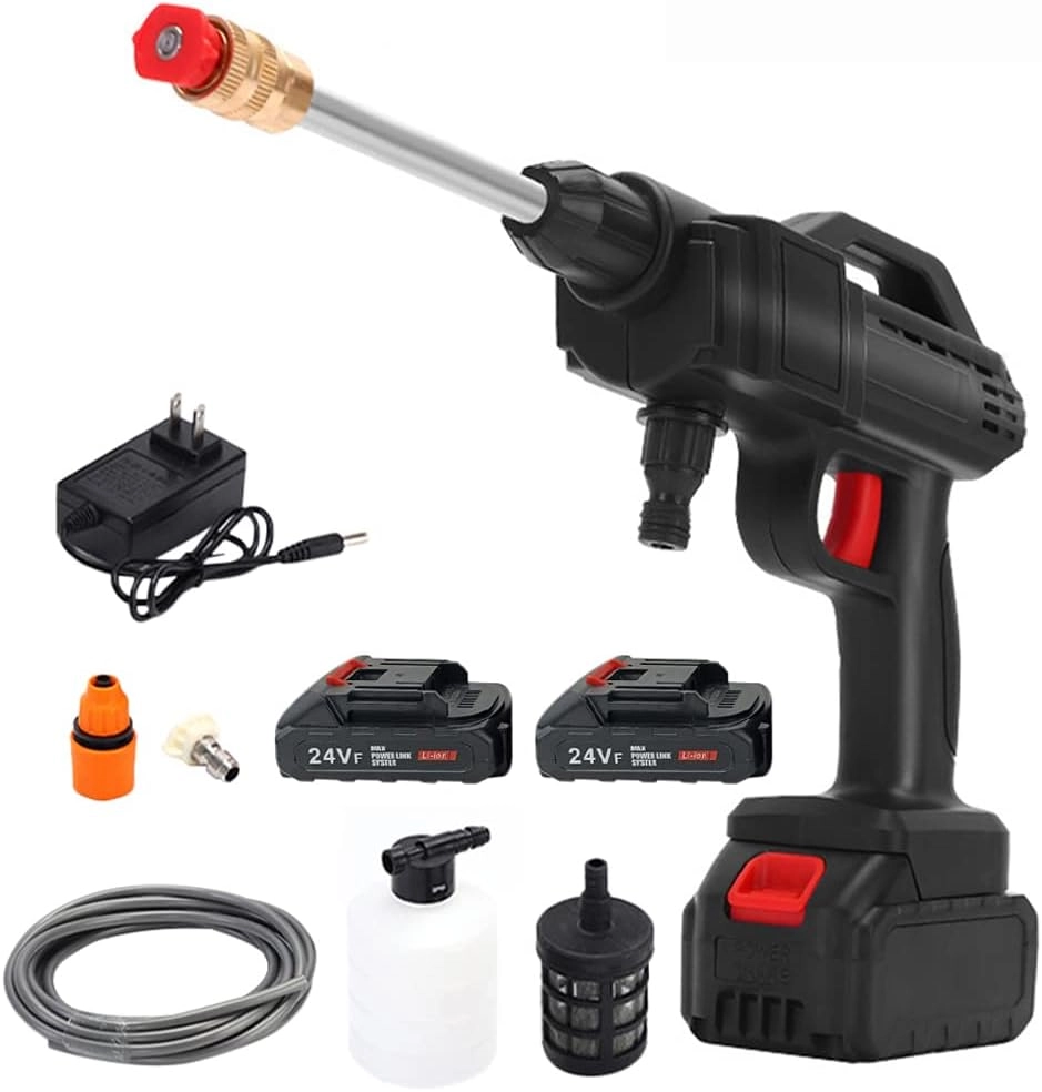 Cordless Electric Pressure Washer - 50Bar 20000mAh Foam Generator