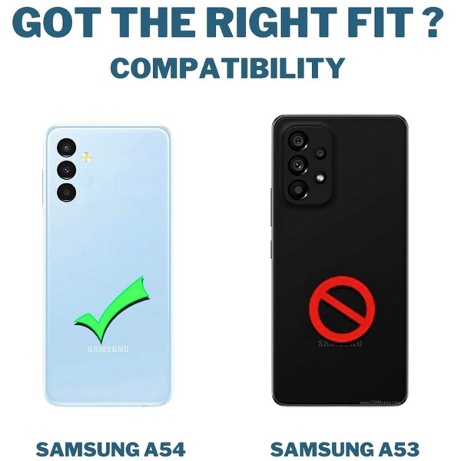 Case Screen Protector - TPU for Samsung Galaxy A54