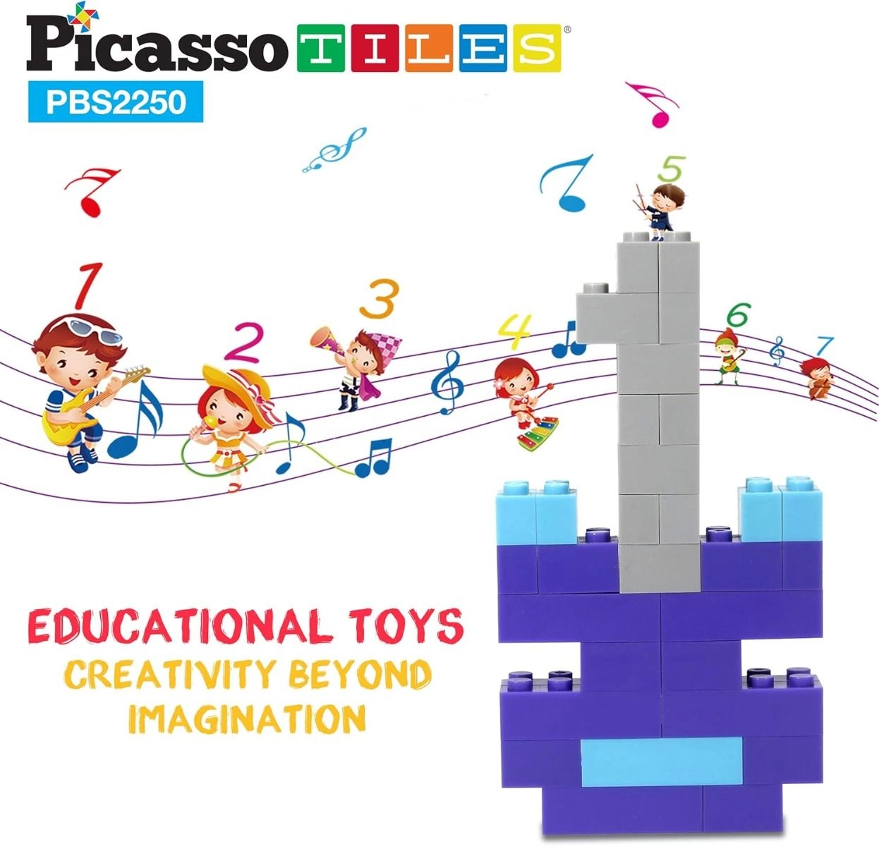 Magnetic Building Blocks - 2250 pcs