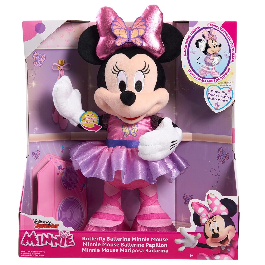 Just Play Minnie Mouse Butterfly Ballerina - 3 years+