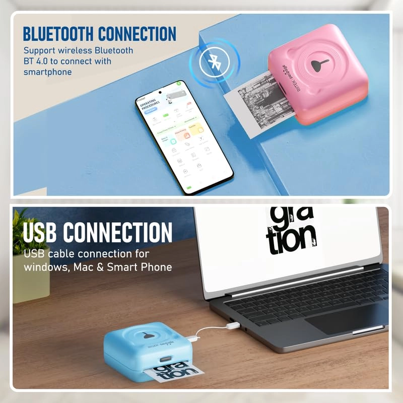 PeriPage Mini Pocket Printer - Monochrome