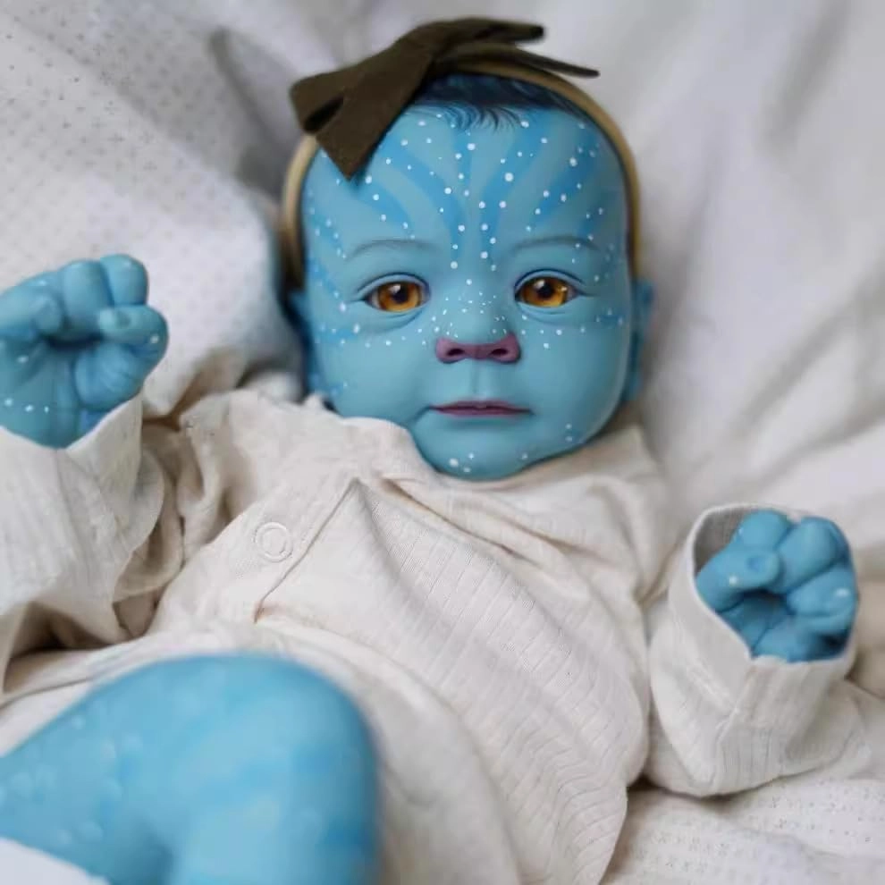 Reborn Baby Doll - 19 Inch Silicone Vinyl Ages 3+