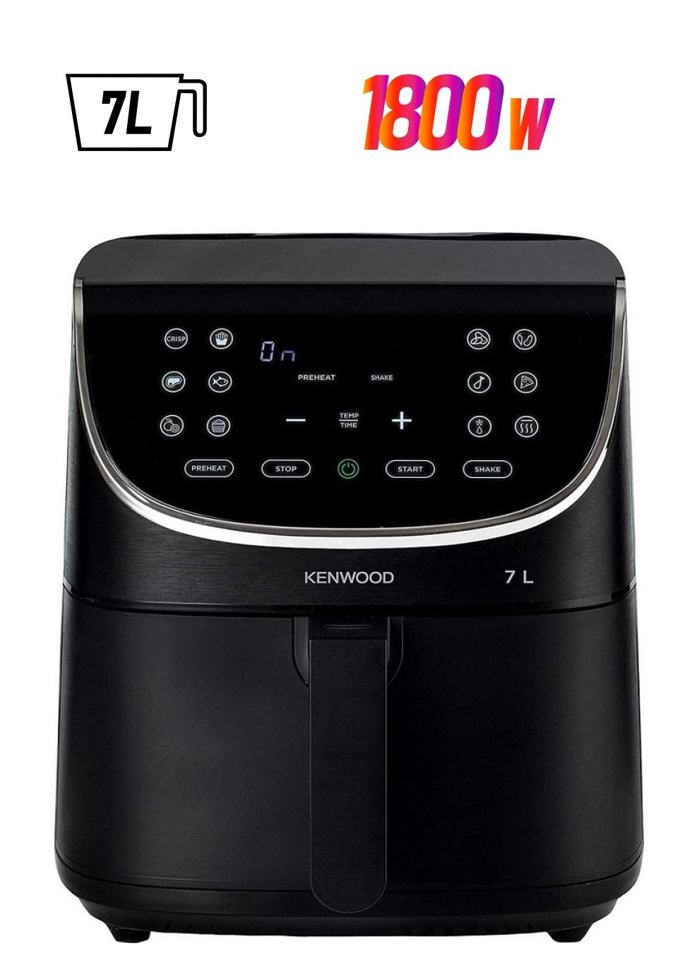 Kenwood Electronics Digital Air Fryer HFP80.000BK
