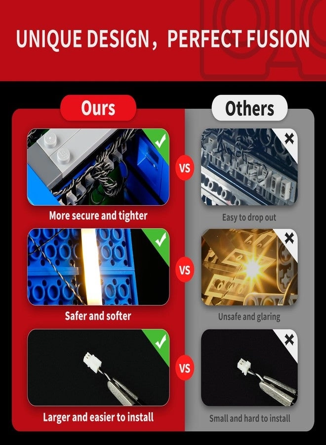 2.0 Light Kit - for Lego-Battle Bus Compatible with Lego Fortnite 77073