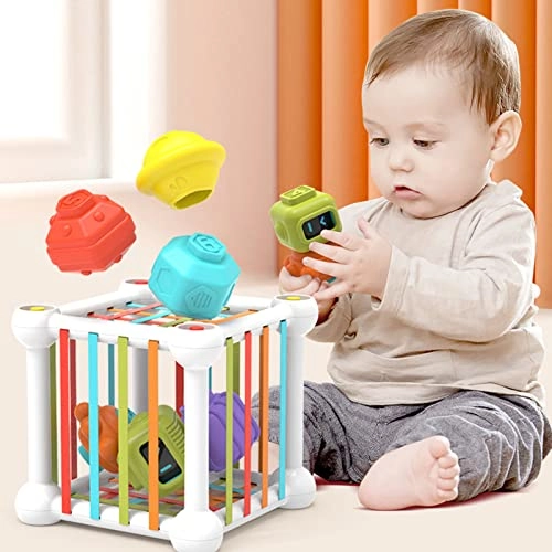 Bonbela Shape Sorting Machine - 18 months - 3 years 9 pieces