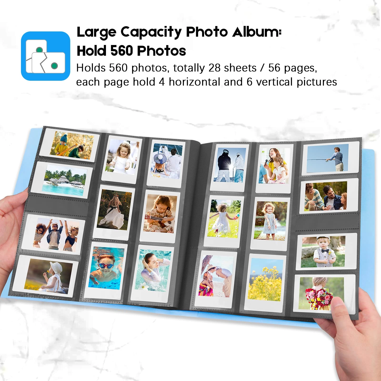 Mini Photo Album - 560 Pockets