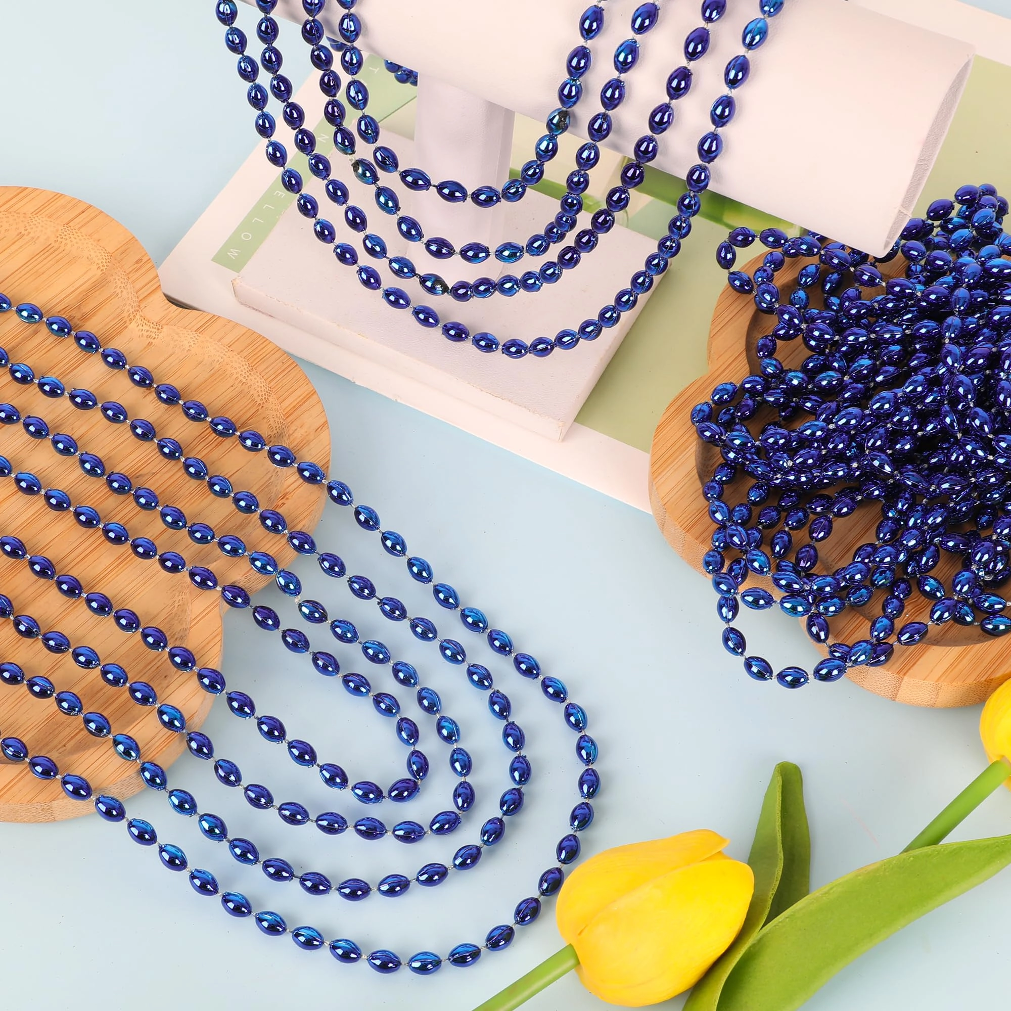Mardi Gras Beads - 12PCS