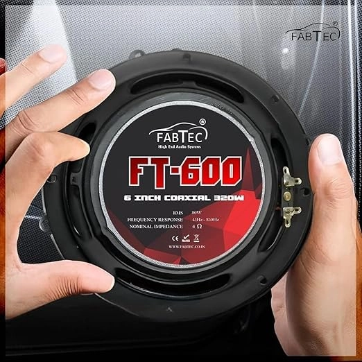 Car Speaker - 6 Inches Coaxial