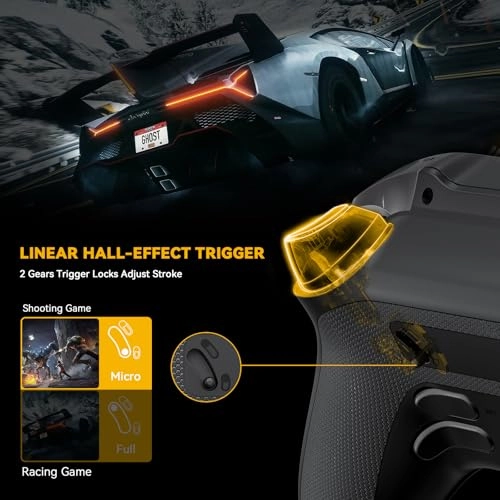 One V2 - Black Switch/Switch 2 (NO support wake-up function)/iOS/Android/Windows PC