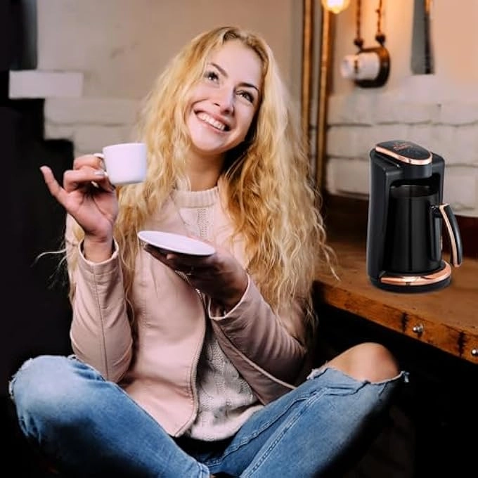 Turkish Coffee Maker With Pot - 4 CUPS 250 ml