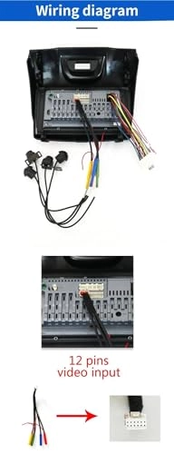 Rear View Camera Fisheye - Night vision Wired 1080P