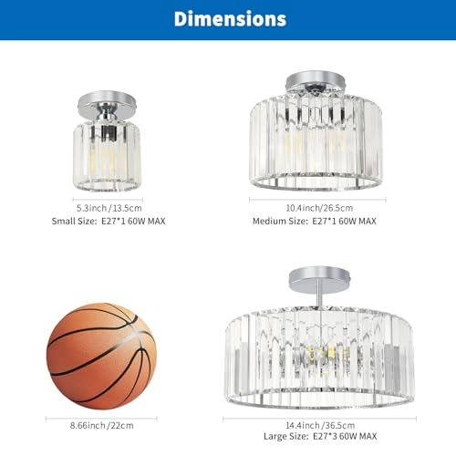 Crystal Ceiling Lamp