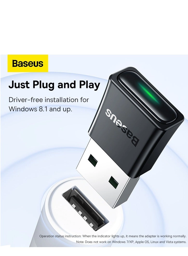 Bluetooth 5.3 Adapter - USB Black