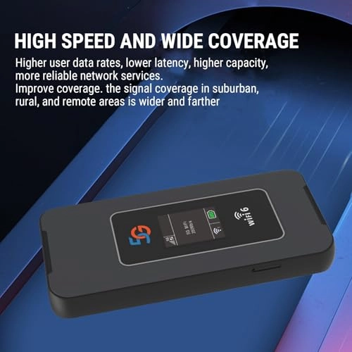 5G Mobile Hotspot Router - 5G WiFi 6 2.5 Gbps 550Mbps