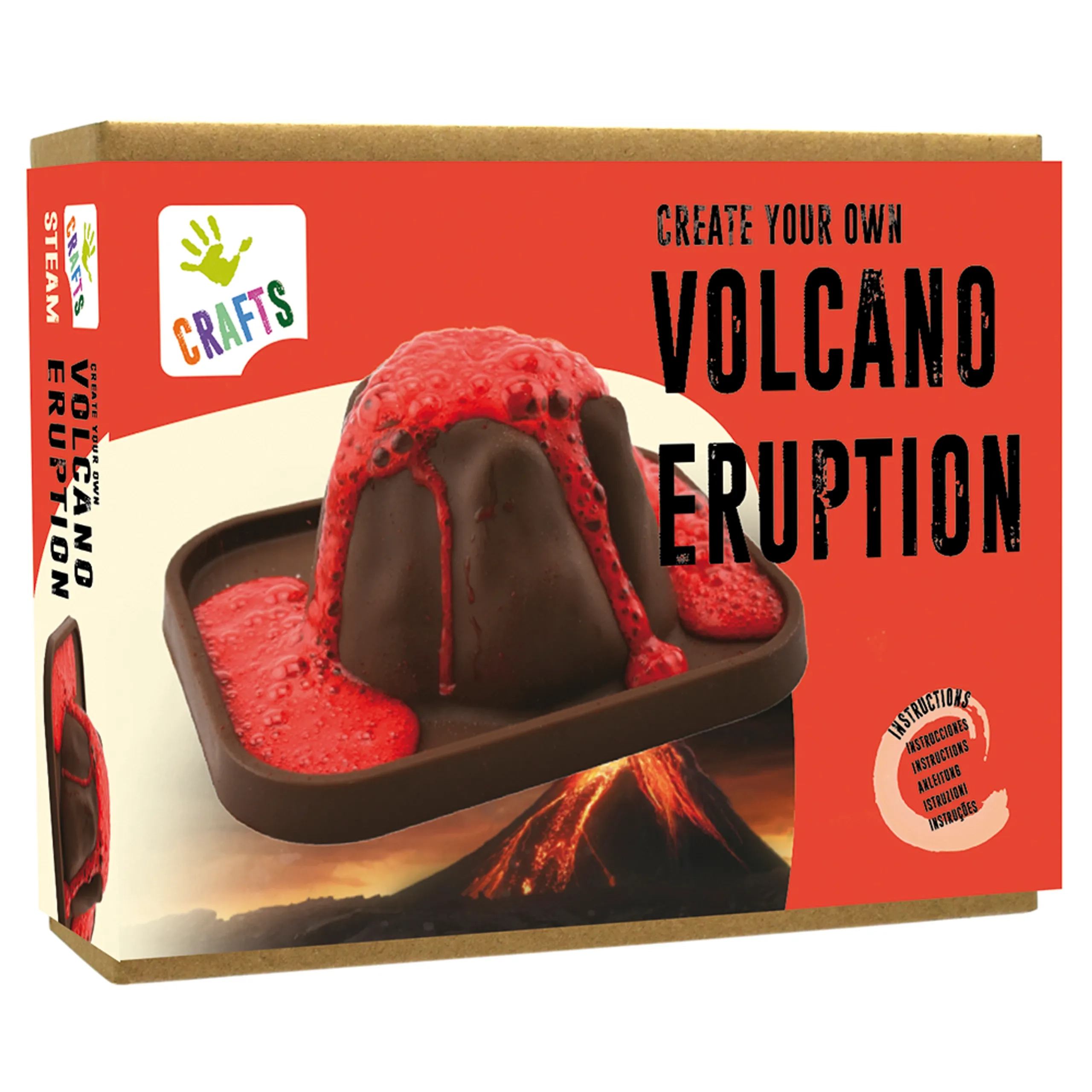 ANDREU Toys Create Your Own Volcano Eruption Kit Science - 6 years+