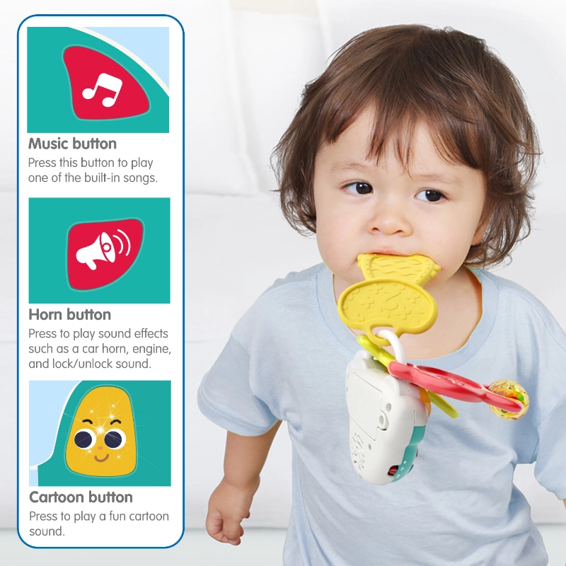 Musical Car Keychain Toy - 9 to 36 months