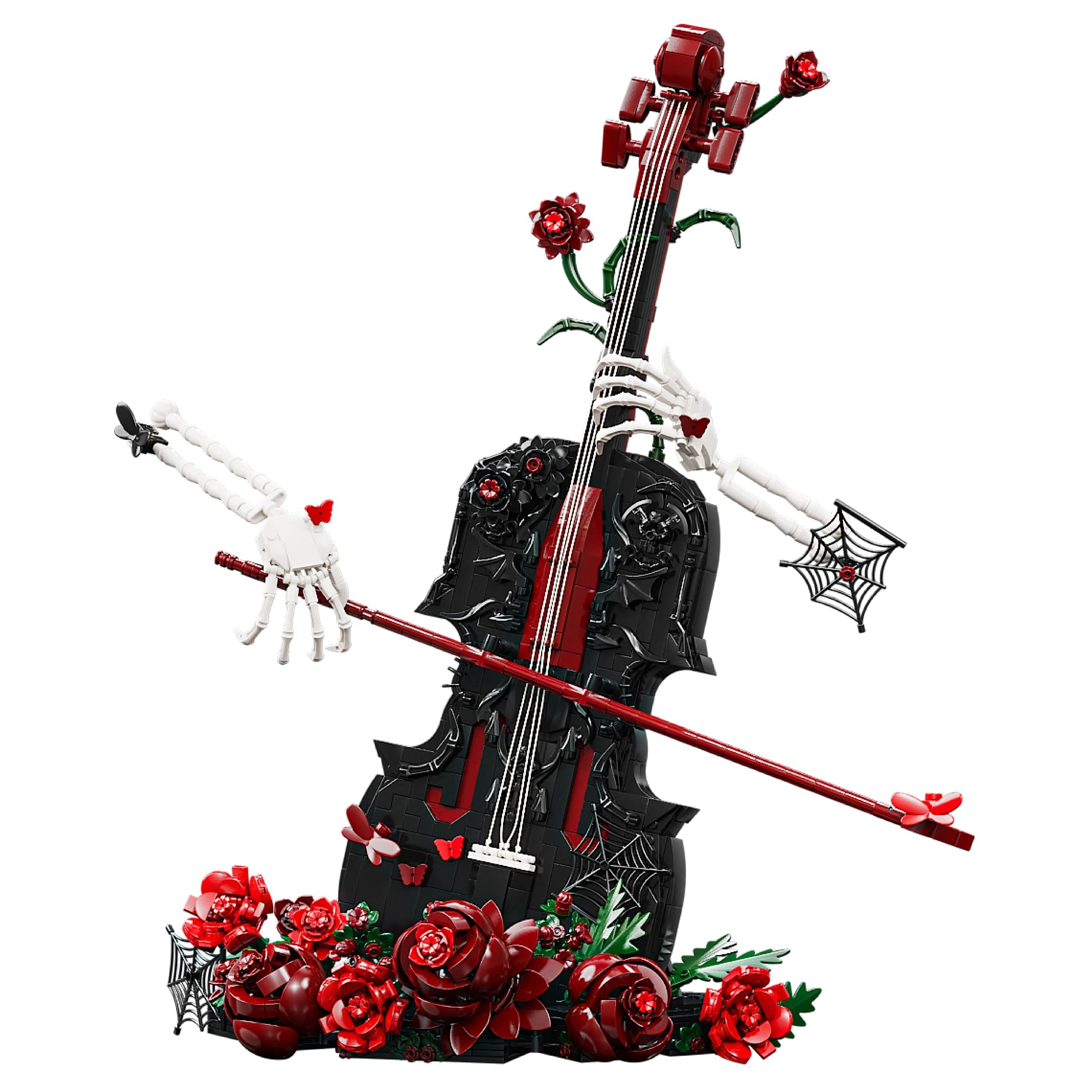 DzirePada Gothic Roses Violin - 1429 pcs