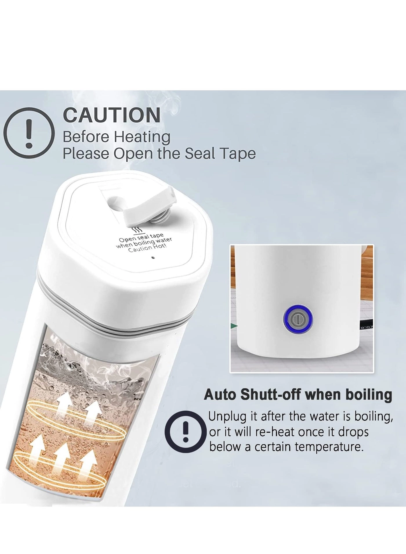 Portable Travel Electric Kettle