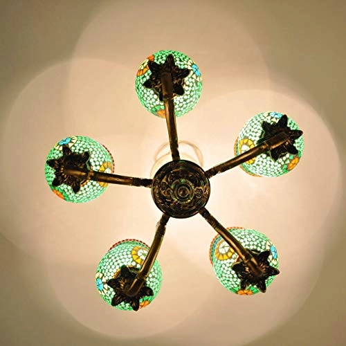 5-Light Vintage Edison Chandelier