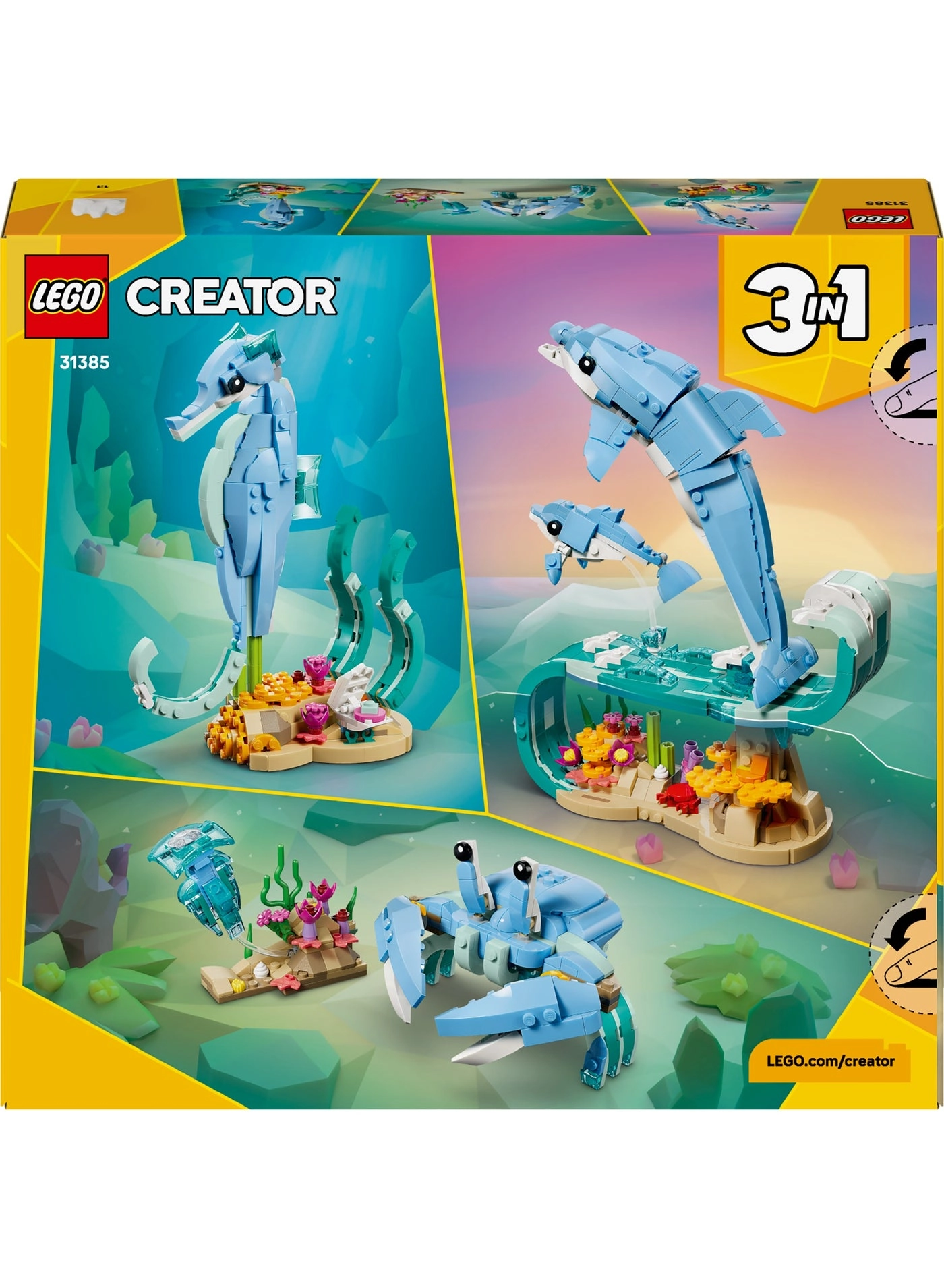 Creator Sea Animals: Beautiful Dolphins (31385)