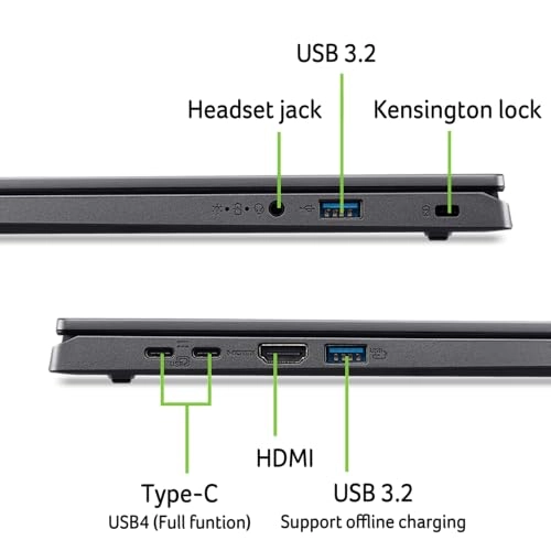Aspire 15 A15-61M-R8B0 - 15.6'' R7 8840HS 16GB DDR5 1TB SSD