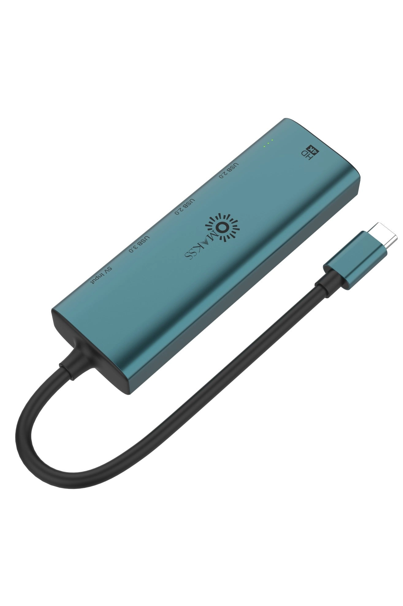 USB C Hub - 100W PD 4K30Hz 3 USB-A