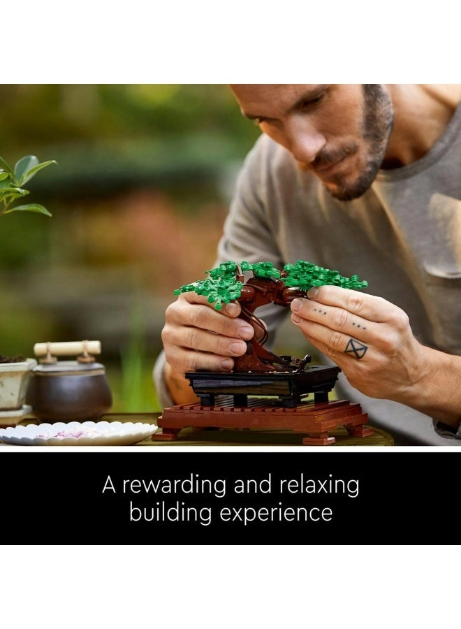 Icons Bonsai Tree (10281) - for Adults with Flowers