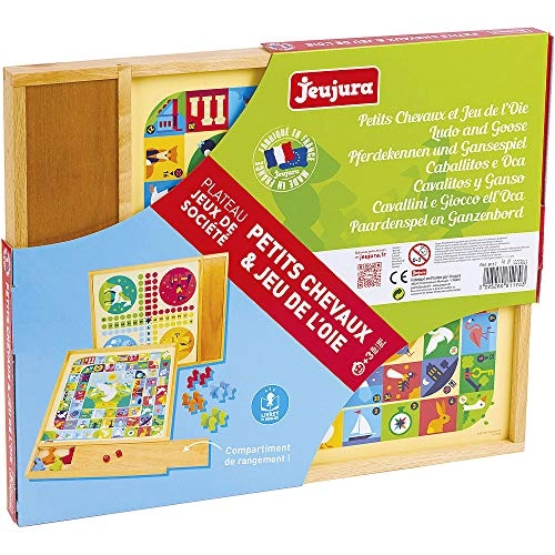 Games of Goose and Little Horses - 3 years and up 1 pieces