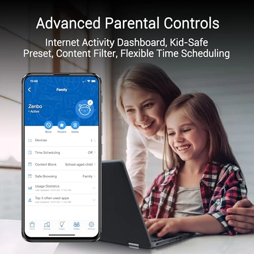 ZenWiFi BQ16 - 802.11.be 802.11a 802.11ac 802.11ax 802.11g 1 Pack