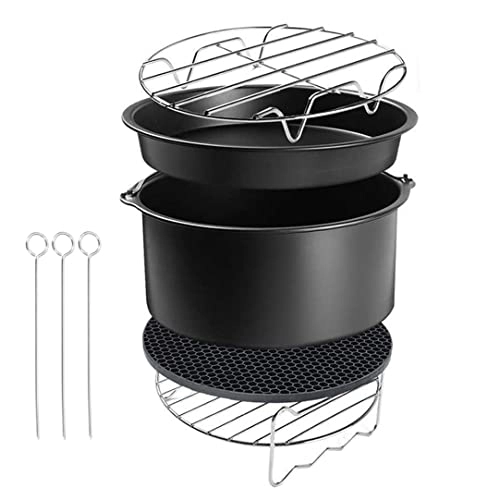 Cake Tin + Pizza Tray + Baking Grill Rack + Insulation Pads