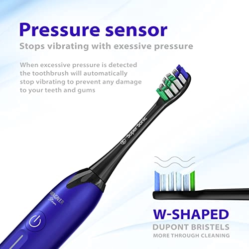 WT8800 - Pressure Sensor 5 Brushing Modes 8 DuPont Brush Heads