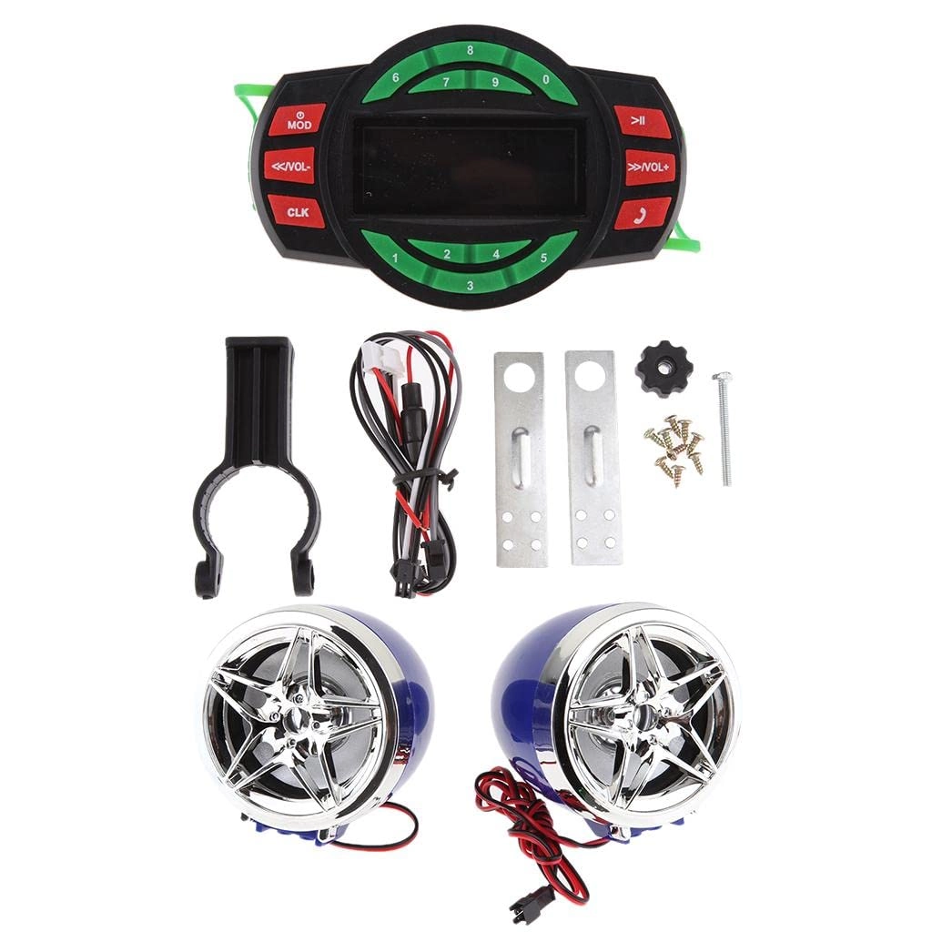 SAZ DEKOR Motorcycle Audio - 2 Pieces Speakers