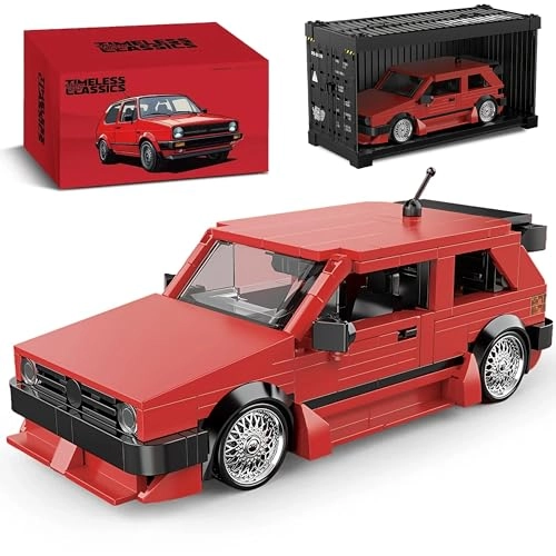 Golf MK2 - 479 pcs 1:32 Red/Black