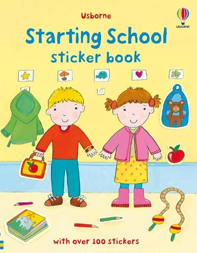 Usborne Starting School Sticker Book 100 pcs