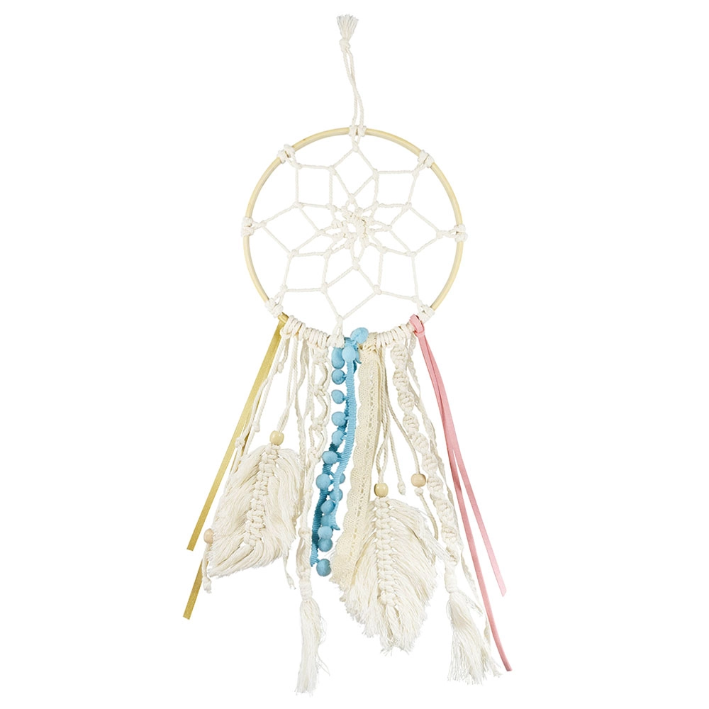 Macrame Dreamcatcher Kit - Suitable for 8 to 13+ yrs Illustrated instruction sheet